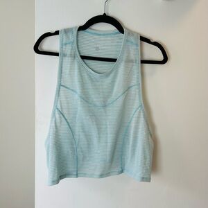 LULULEMON Glacier Blue Mesh Tank 8